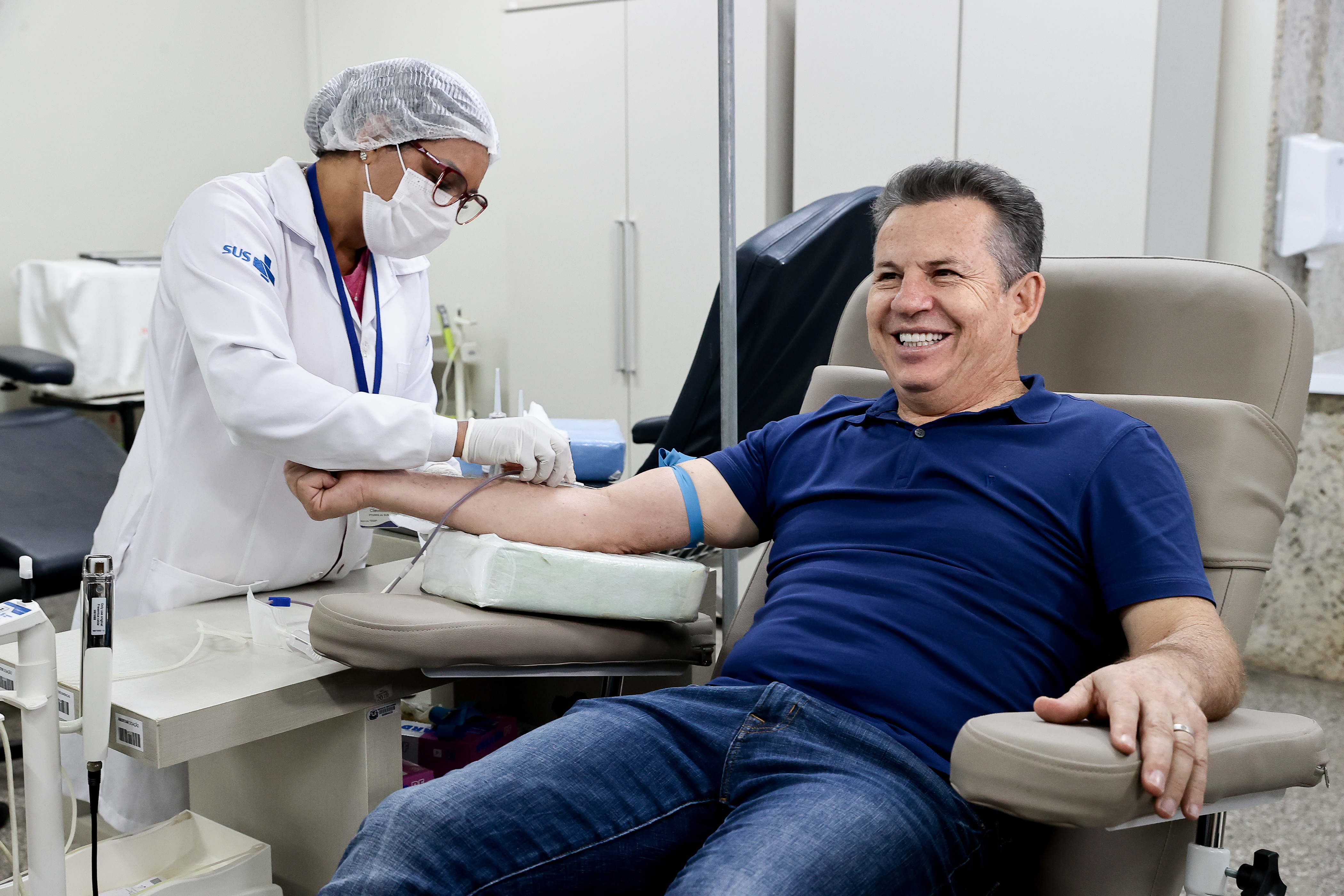 Faça esse gesto e salve a vida de muita gente, diz Mendes sobre doação de sangue