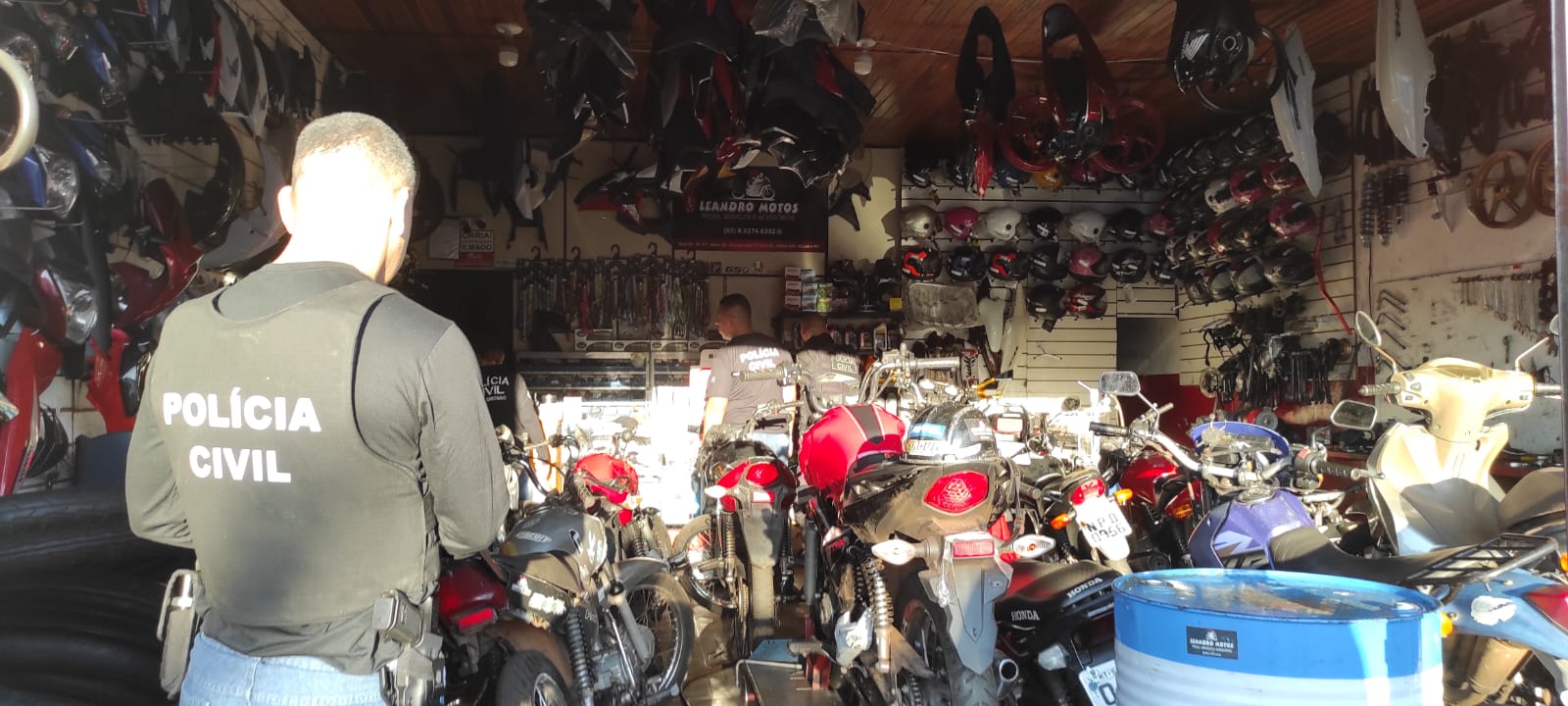PC cumpre 60 mandados contra quadrilha que roubava motocicletas em Cuiabá e Várzea Grande