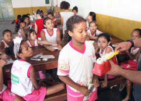 Iniciativa da 1ª dama gera promoção da saúde bucal de 1,2 mil participantes do Siminina