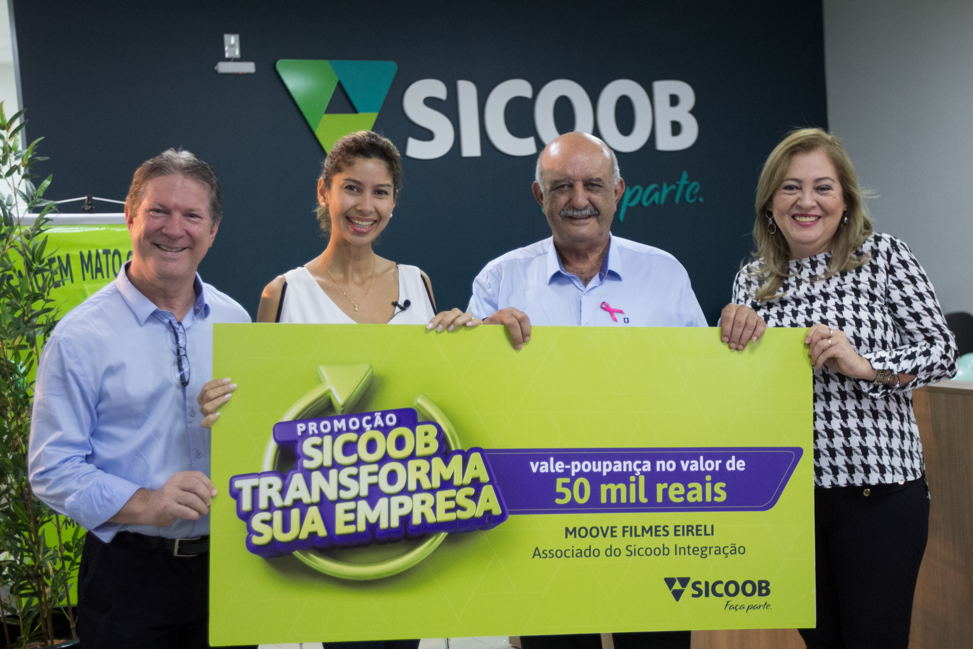 Produtora de vídeo de Mato Grosso é premiada no Sicoob Transforma Sua Empresa