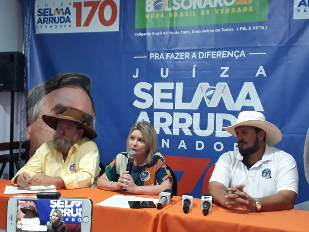 Selma Arruda anuncia rompimento na aliança liderada por Taques