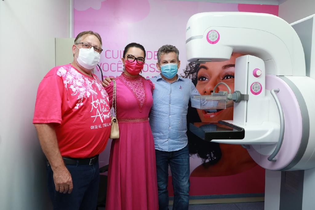Unidade móvel vai reforçar campanha Outubro Rosa 2021