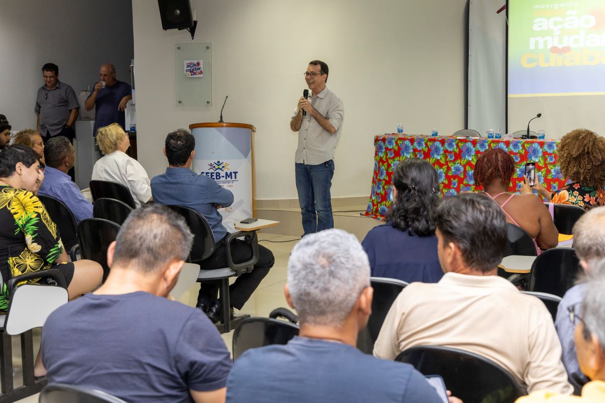 Lúdio debate planejamento urbano e emergência climática em Cuiabá