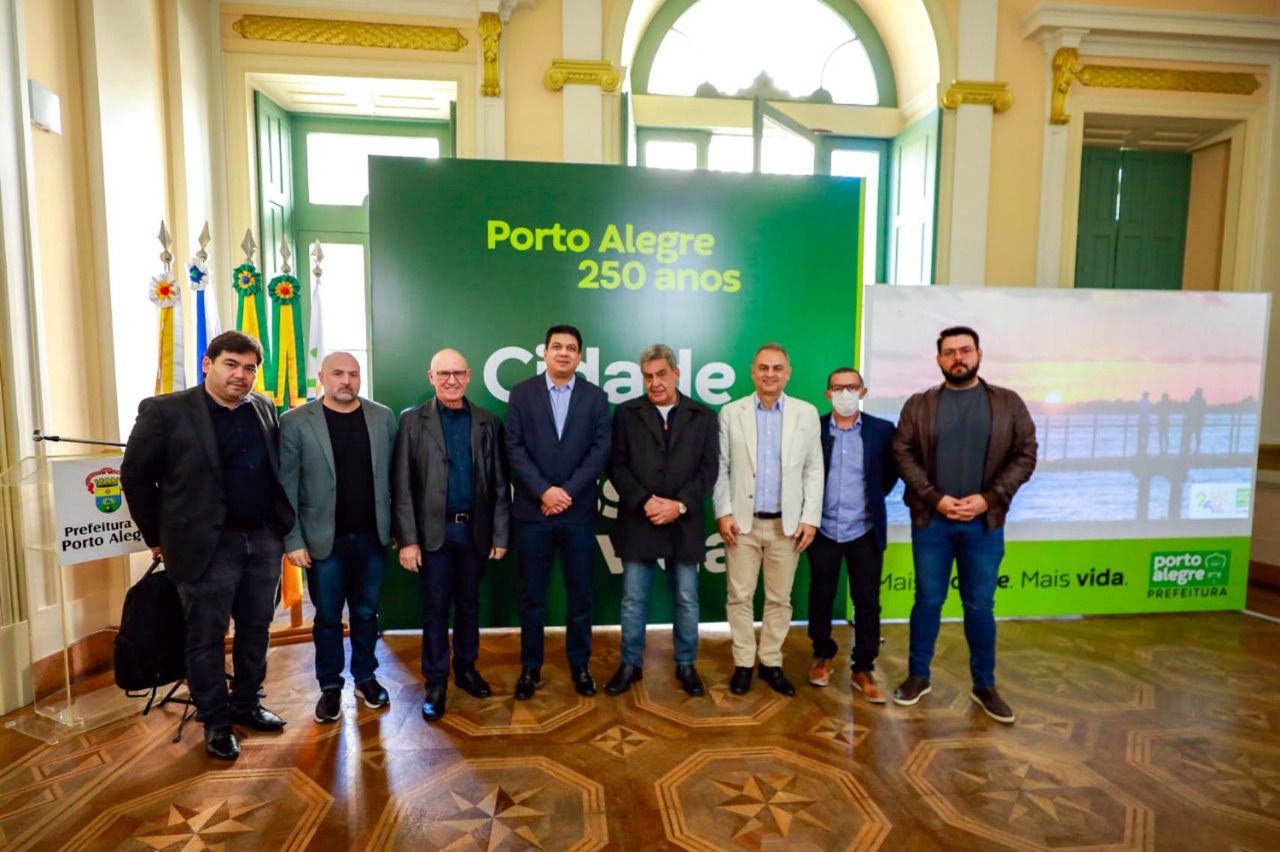 Kalil e prefeito de Porto Alegre debatem parcerias e estratégias de gestão
