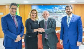 Em reunião com presidente Lula, Emanuel expõe setor da Saúde