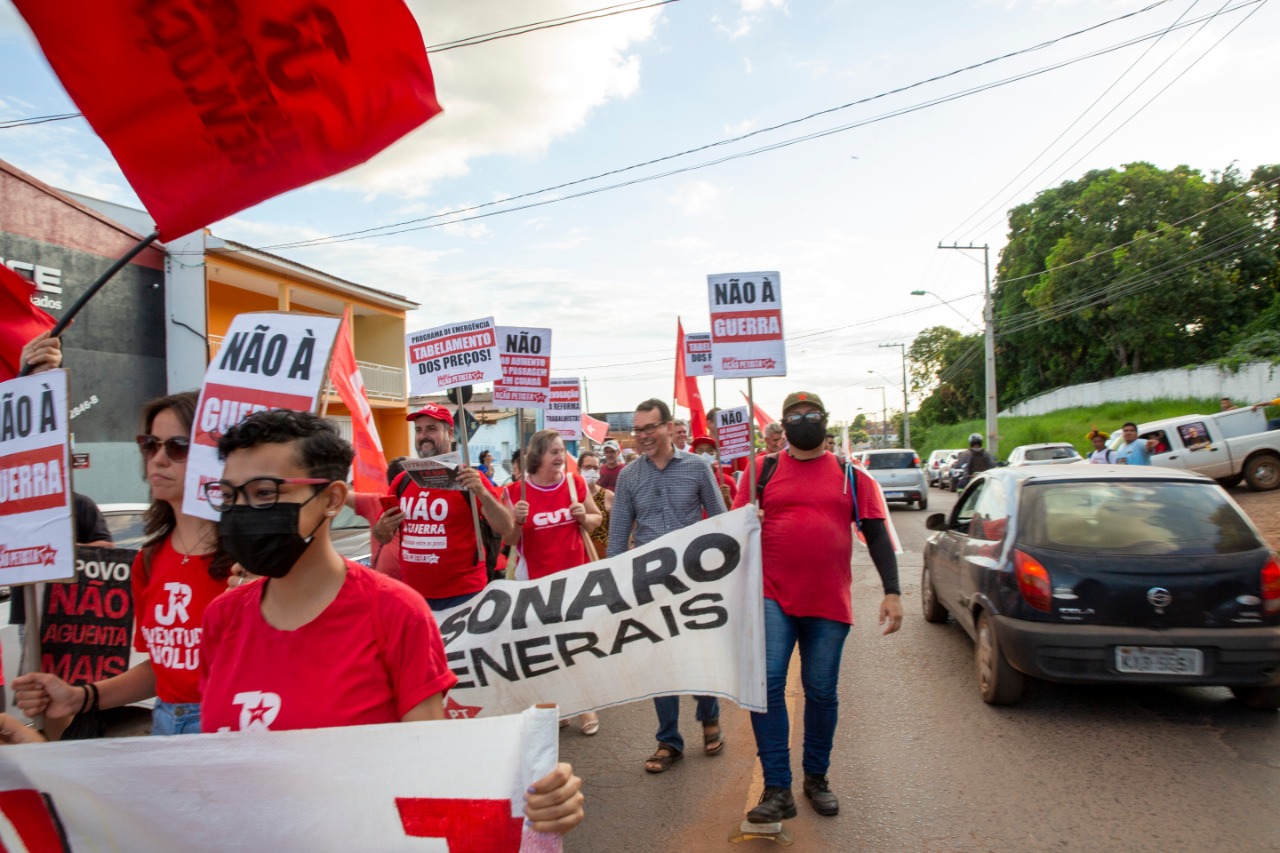 Partidos de esquerda e movimentos sociais formam Frente Popular por Lula em MT