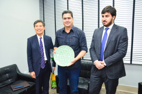 Prefeito recebe visita de cortesia do cônsul-geral da Coréia do Sul