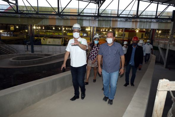 Estará entre as melhores do país, avalia Emanuel sobre obras de reforma e ampliação 