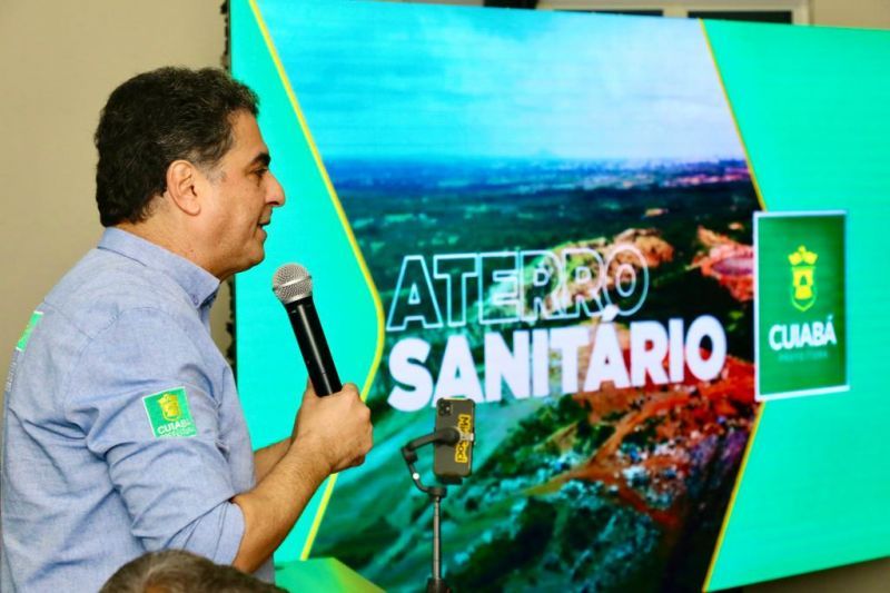 Emanuel Pinheiro apresenta novo aterro sanitário da capital