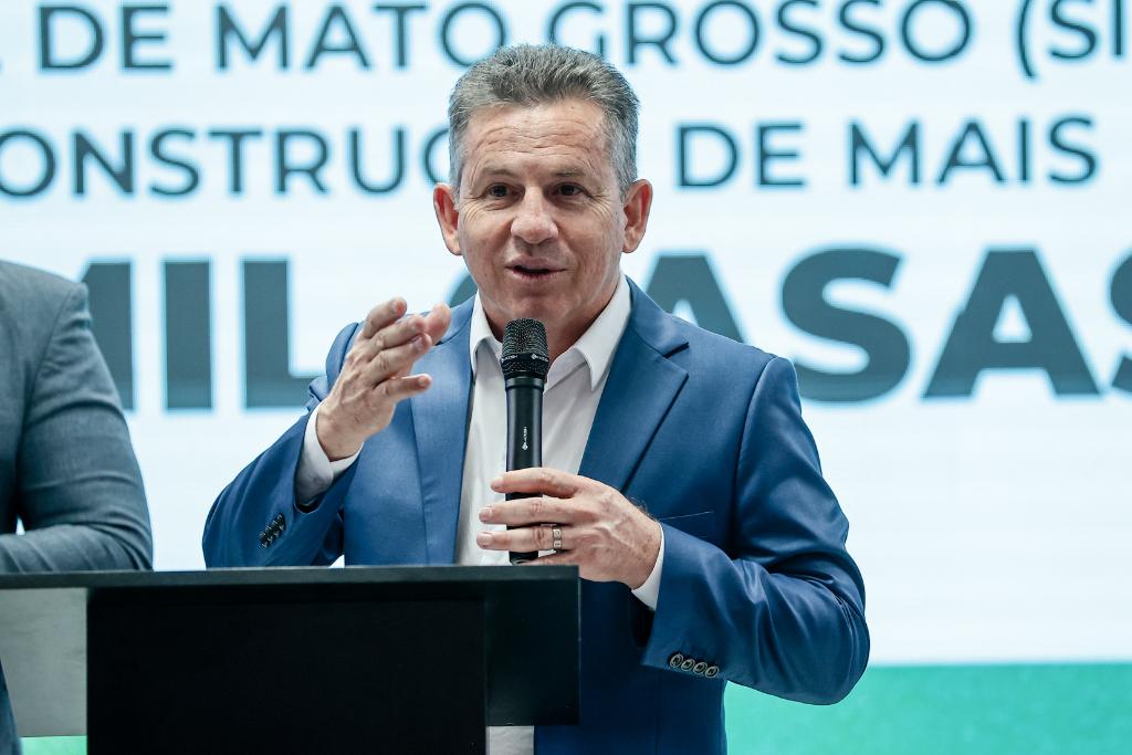 Mauro Mendes: nenhum lugar do mundo faz 50% do que fazemos