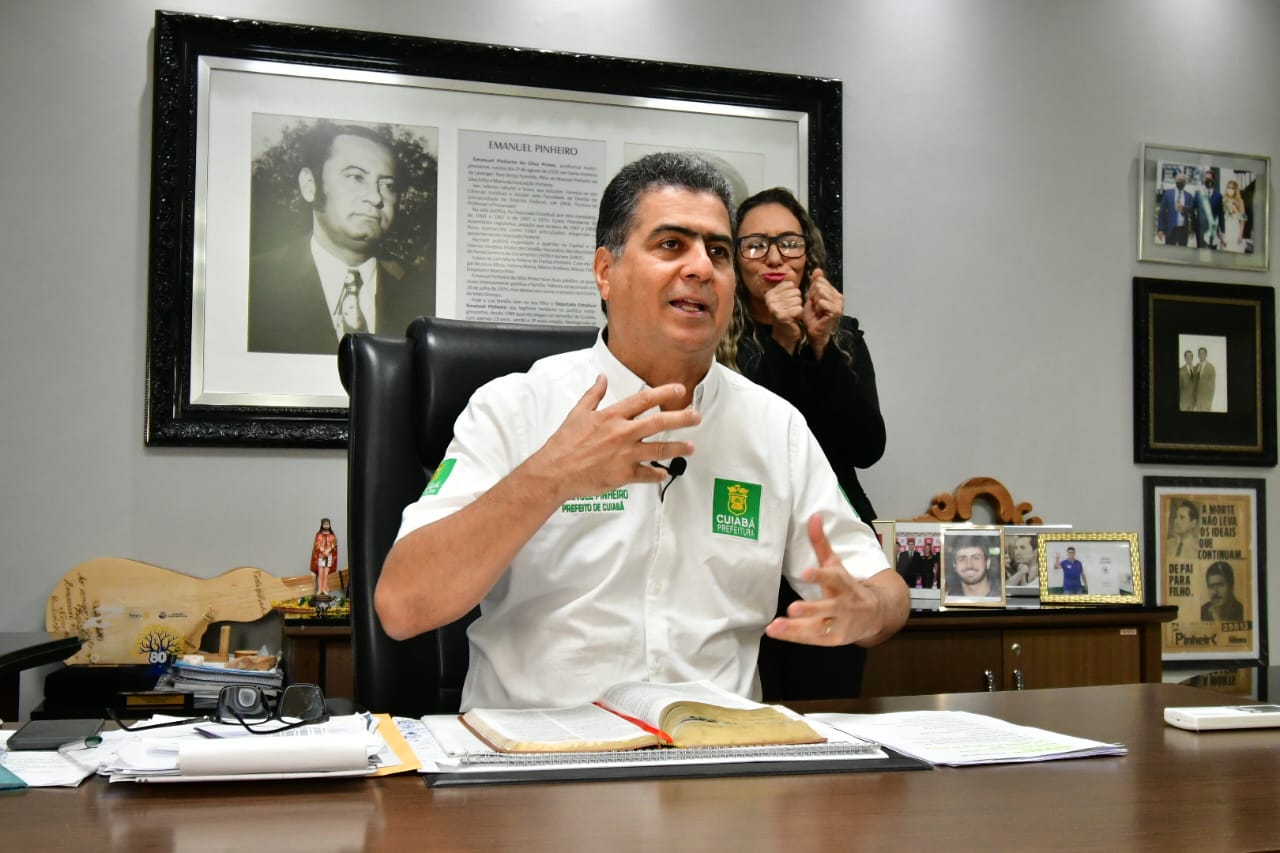 Em reunião no Alencastro, prefeito e ministro avaliam ordenamento ao Governo Federal