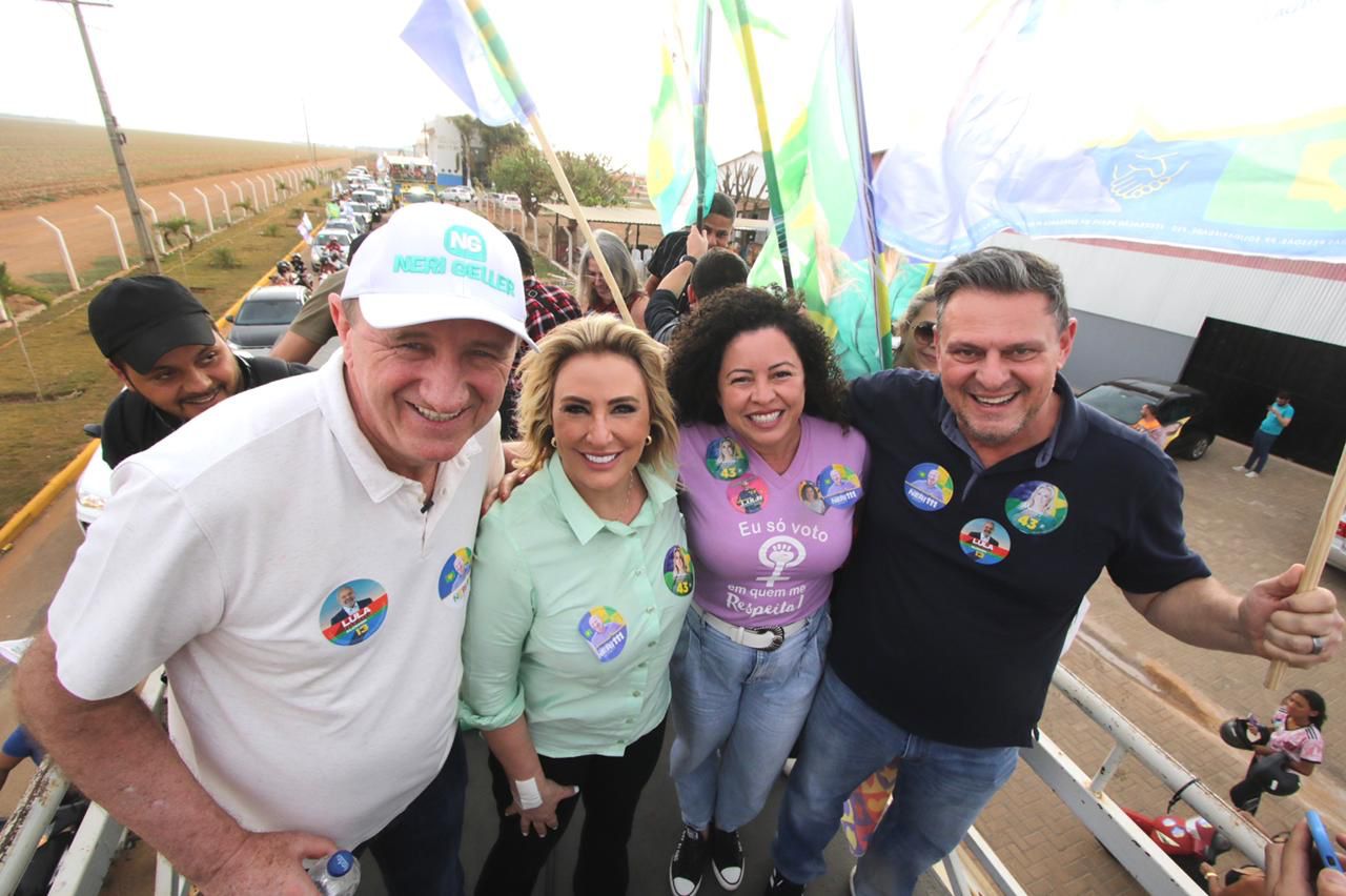 Carreata em Lucas do Rio Verde: Márcia contabiliza apoio no interior 