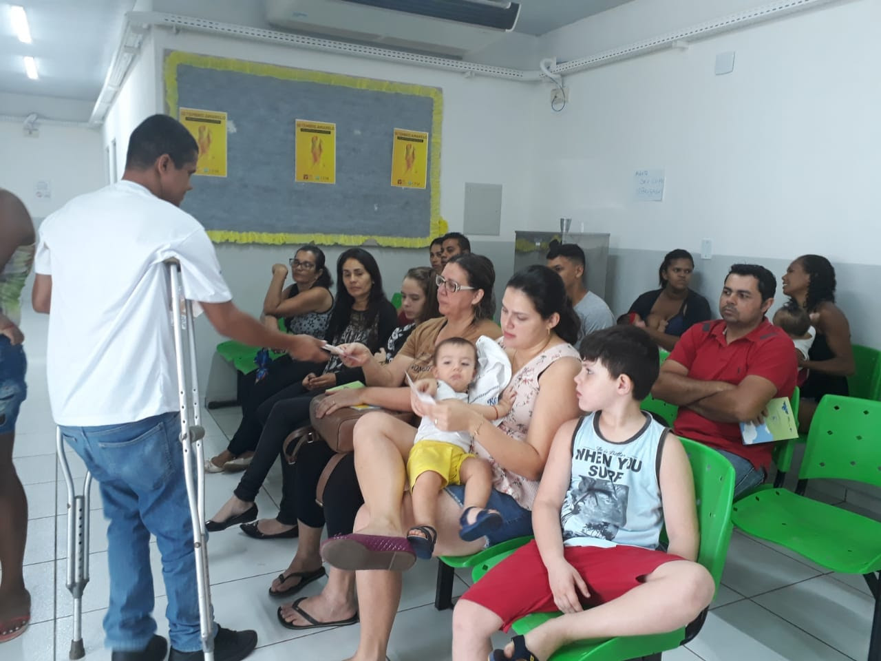 Entidade promove palestras para prevenir formação de Espinha Bífida