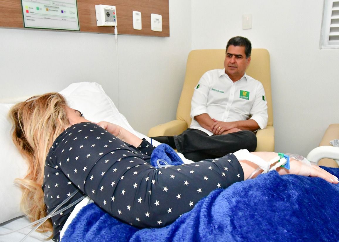 MÁRCIA PINHEIRO RECEBE ALTA MÉDICA 