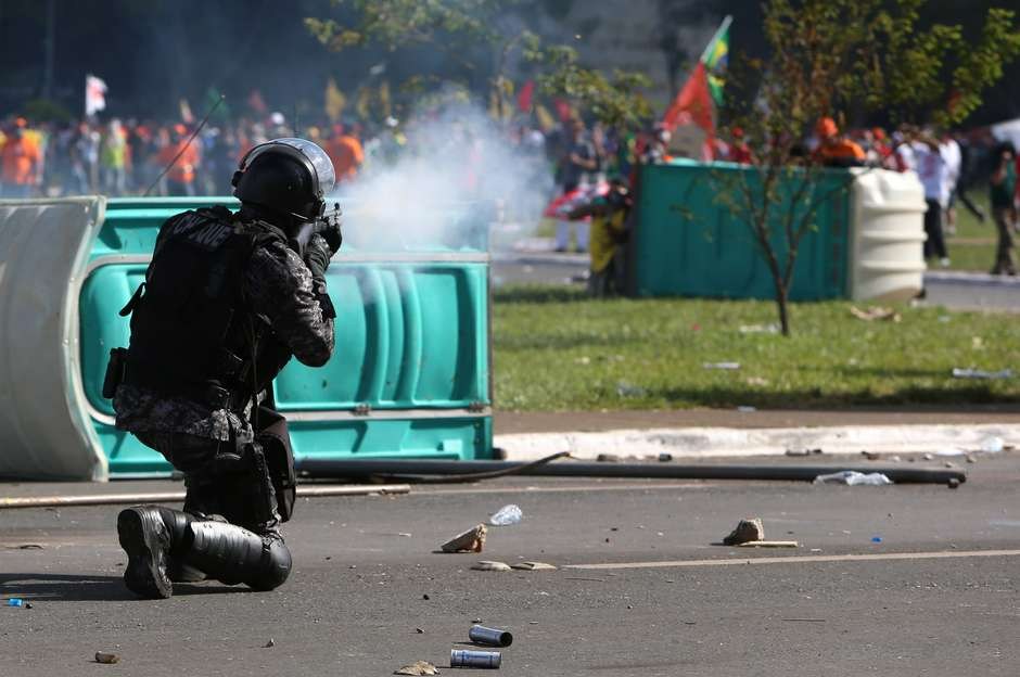Segurança deve ser reforçada hoje na área central de Brasília