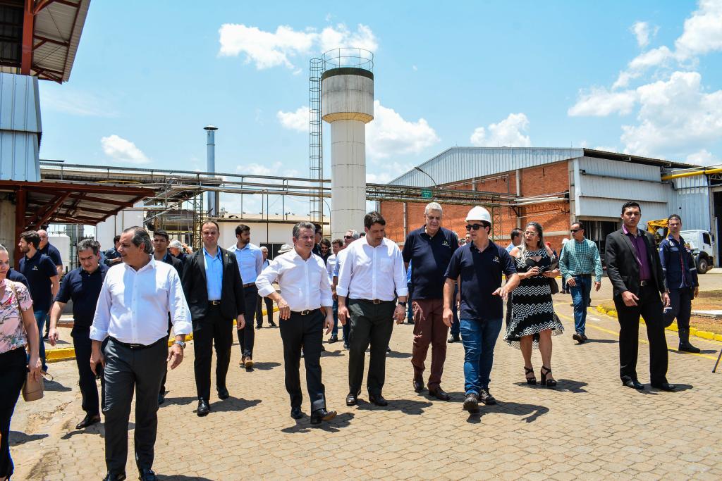 Em inauguração de usina de biocombustível, secretário destaca investimentos em MT