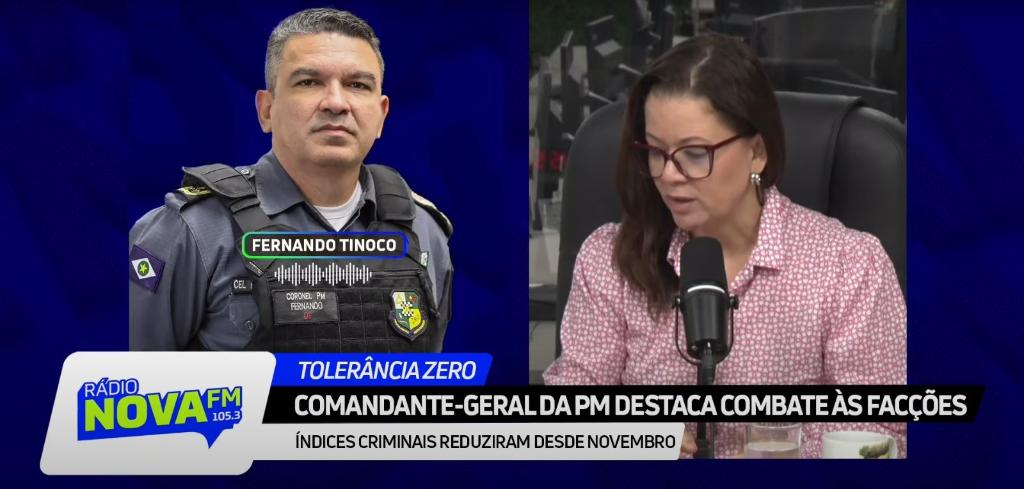 NA RÁDIO NOVA FM - ATUAÇÃO DA PM EM MT