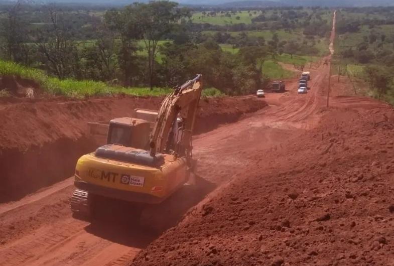 Prefeito de Alto Araguaia destaca respaldo do Governo para obras no município
