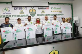 Márcia Pinheiro recebe apoio do Cuiabá Esporte Clube para Vacina Solidária
