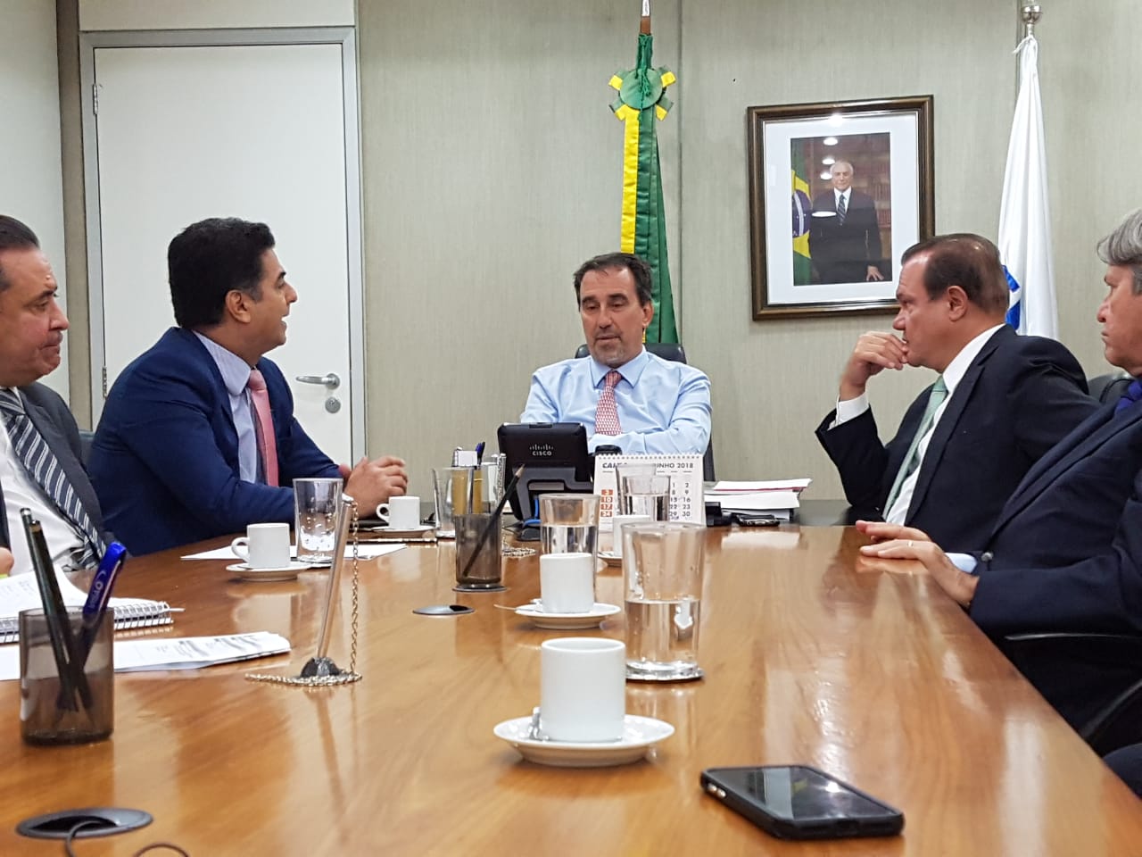 Em Brasília, "força-tarefa" de MT busca liberação de recursos para novo PS de Cuiabá 