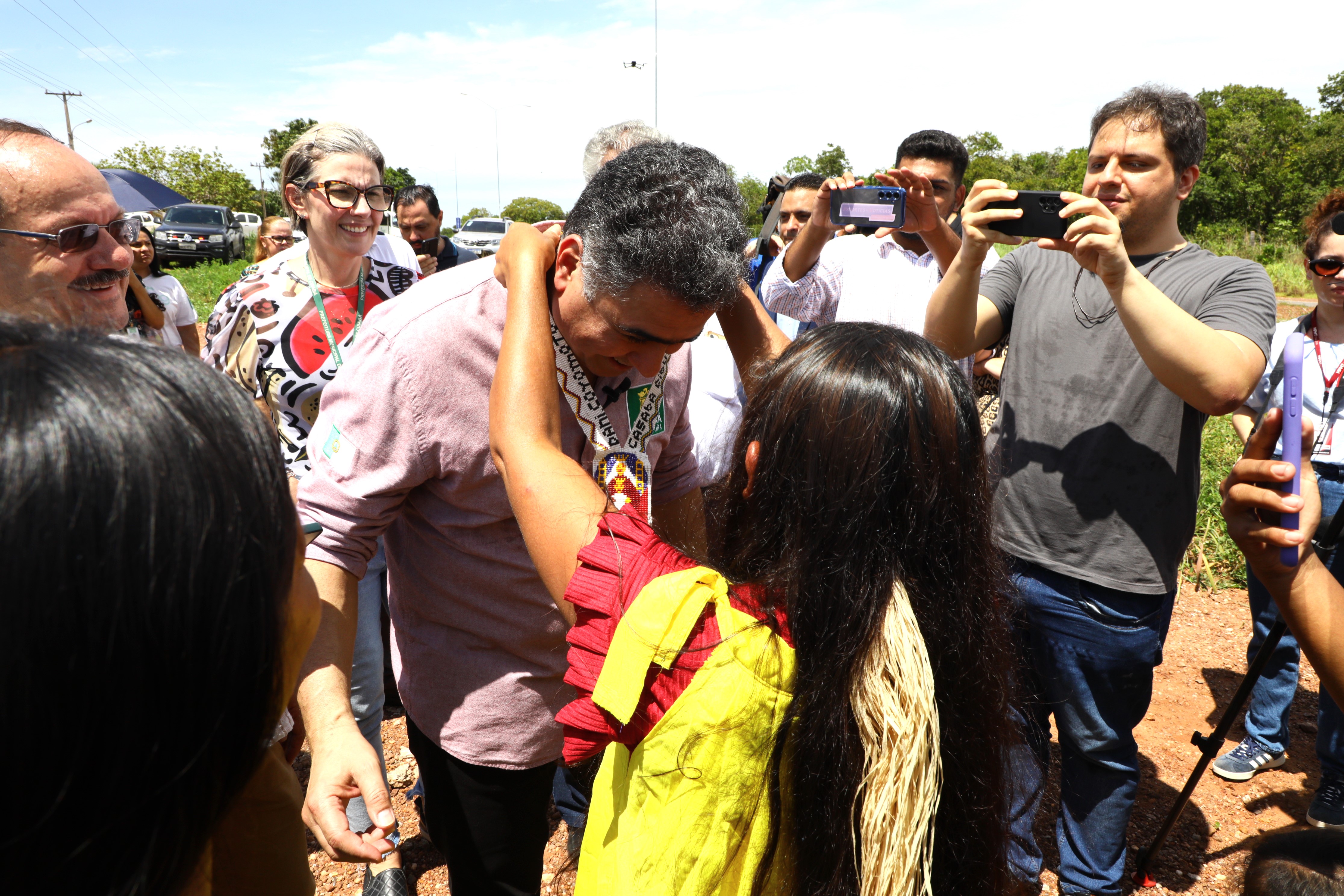 Emanuel: Cuiabá será 1ª aldeia urbana a abrigar famílias venezuelanas indígenas 