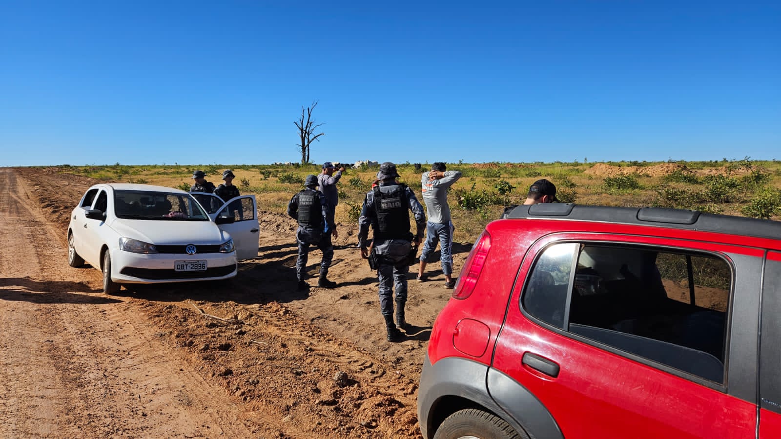 Tolerância Zero: Polícia impede invasão de terras em fazenda de Poxoréu