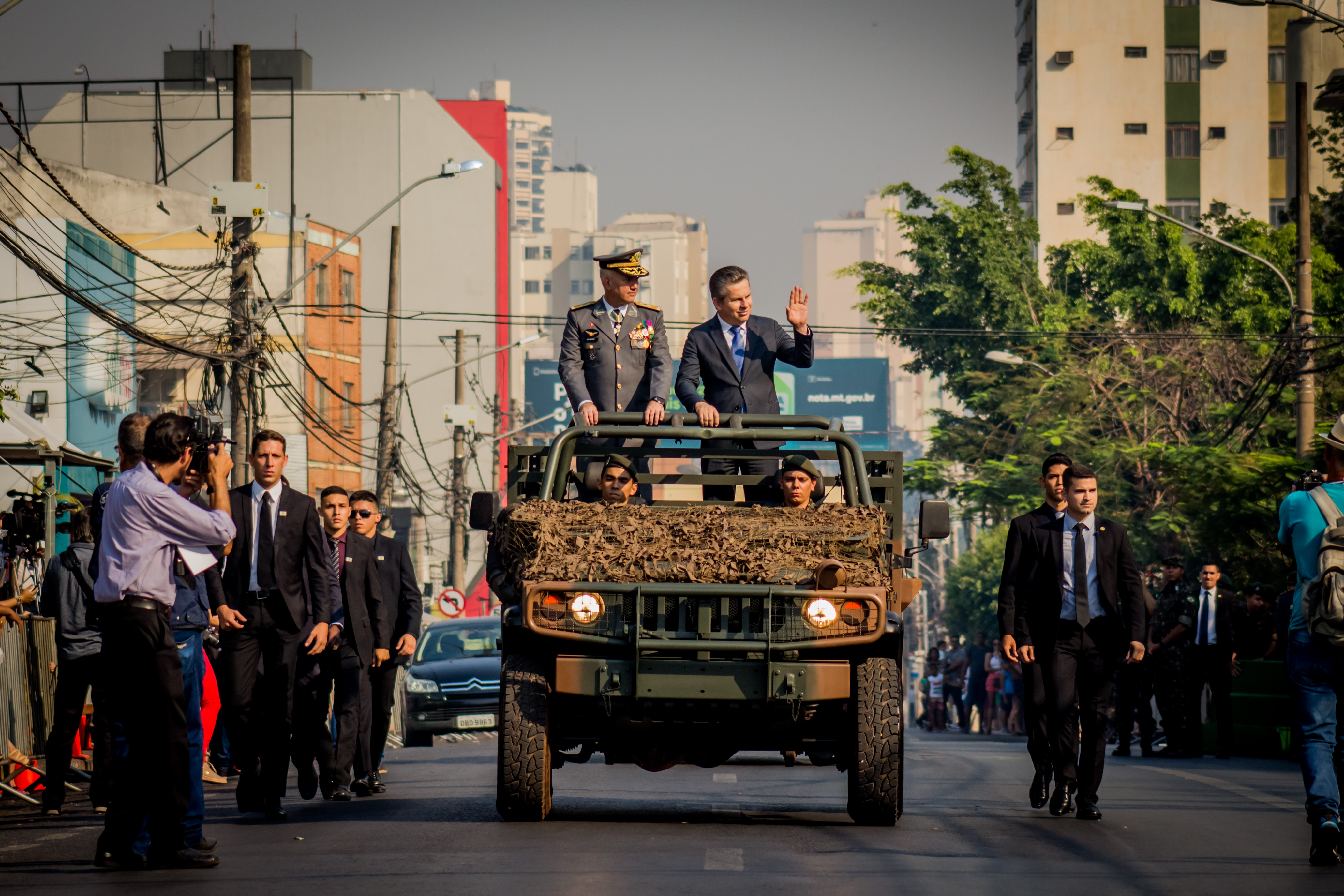 Temos muitos desafios para ter o Brasil que sonhamos, diz Mendes no desfile de 7 de setembro