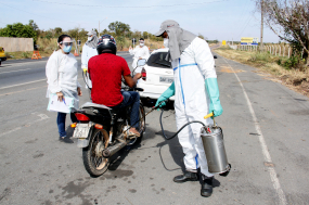 Cuiabá: 2.948 registros no 2º dia de barreira sanitária 
