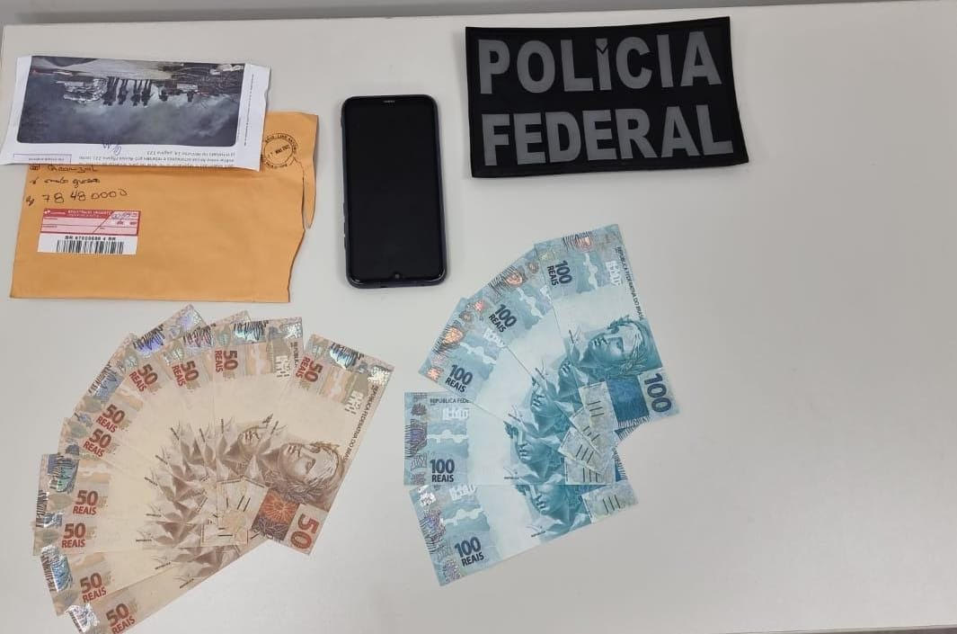 Operação da Polícia Federal prende homem em flagrante com notas falsas
