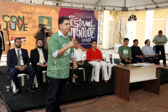 No Festival da Juventude, prefeito defende sociedade mais tolerante, plural e inclusiva 