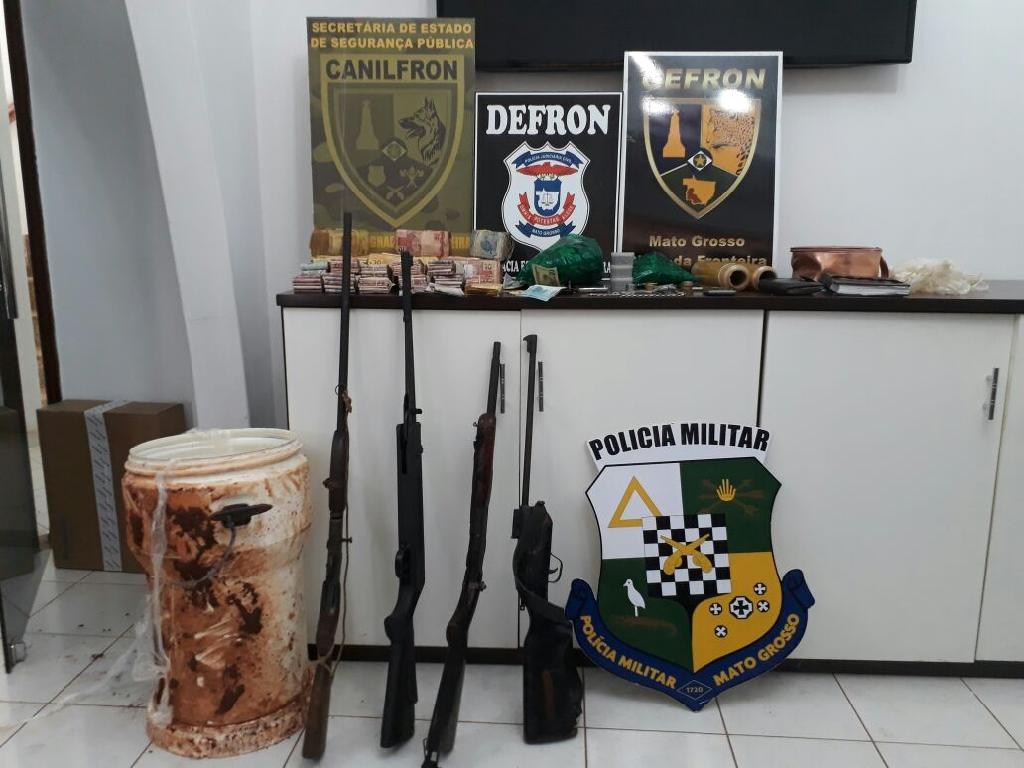 Polícia apreende mais de R$ 90 mil 'enterrados' em fazenda