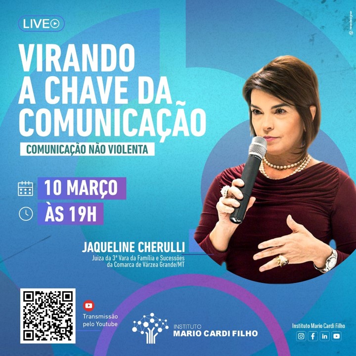 Instituto promove live sobre Comunicação Não Violenta