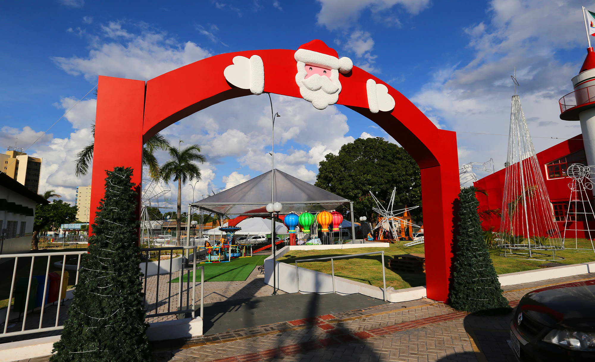 Prefeitura de VG abre Natal Feliz no Fiotão com evento do Papai Noel