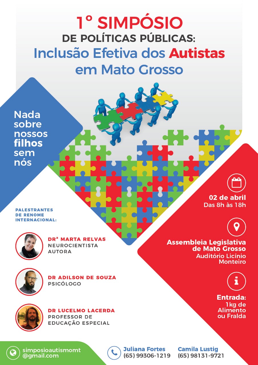 1º SIMPÓSIO - INCLUSÃO EFETIVA DOS AUTISTAS EM MT