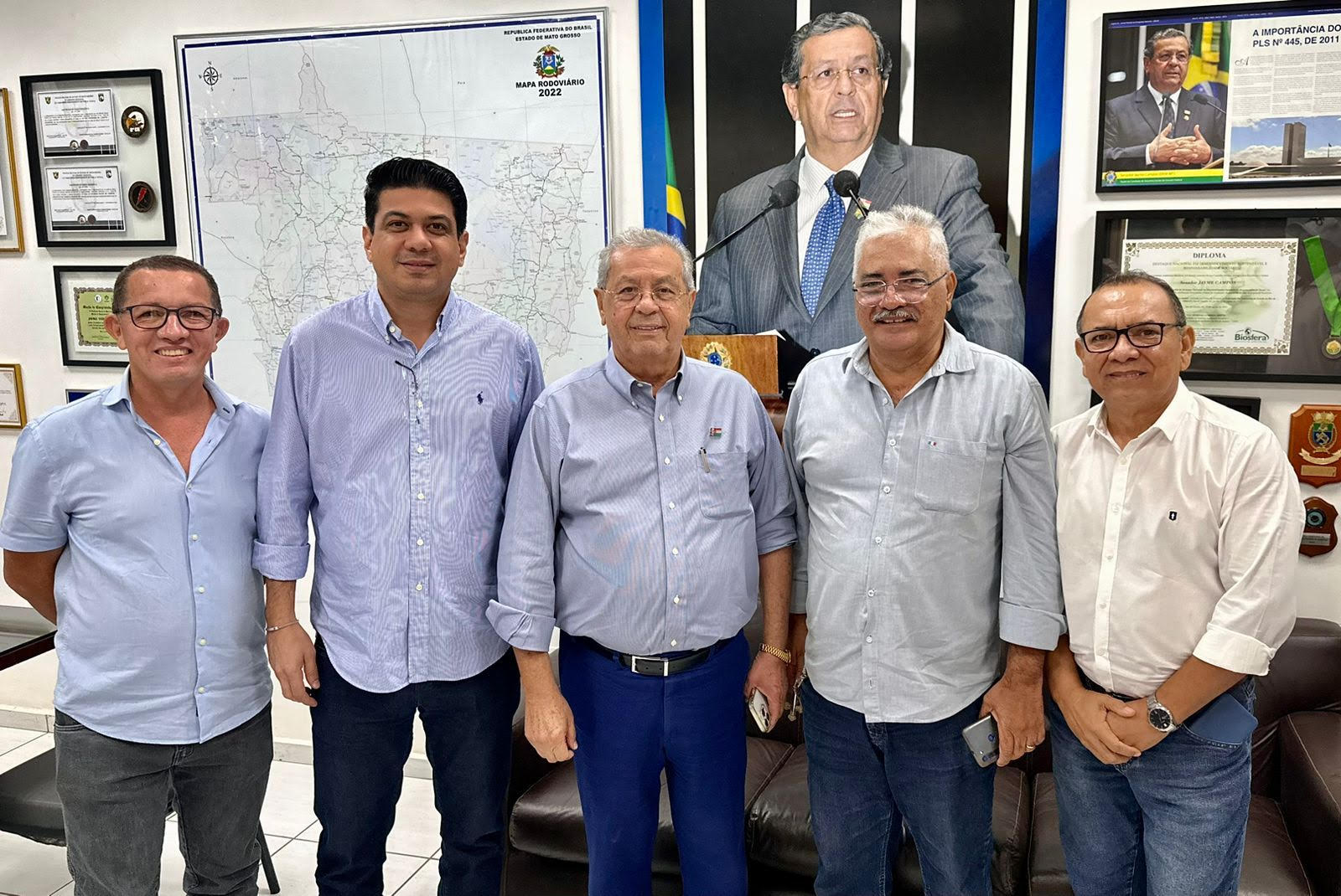 Jayme Campos cita investimentos e reafirma apoio à reeleição de Kalil