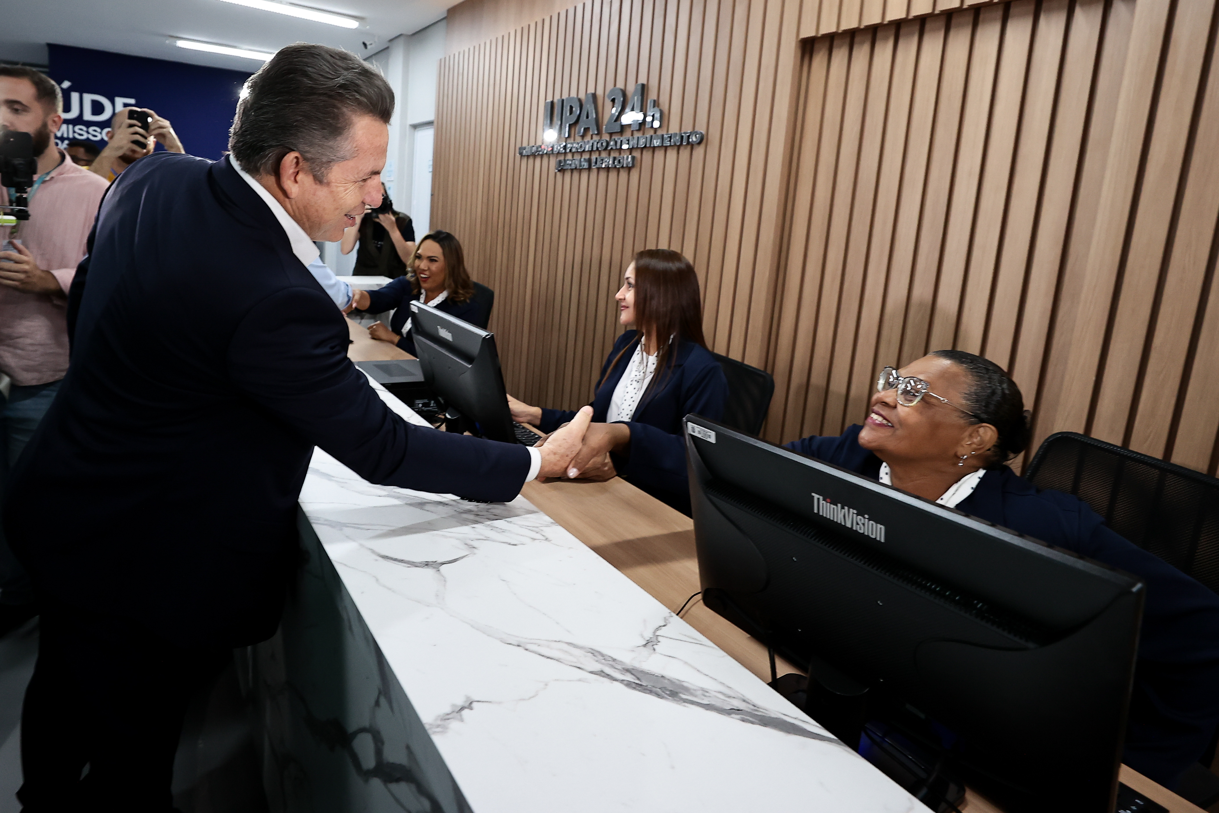 Unidade tem padrão de clínica particular, destaca Mendes sobre UPA 