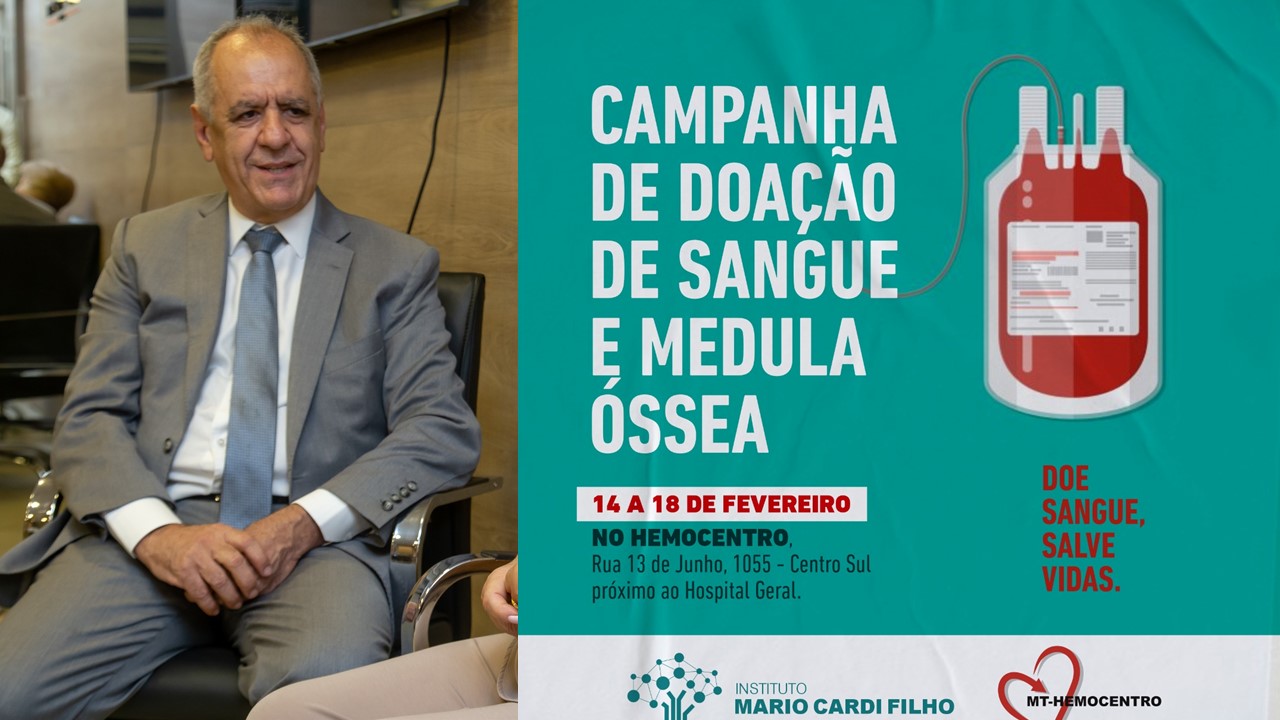 Instituto Mário Cardi Filho realiza campanha para doação de sangue e cadastro de medula