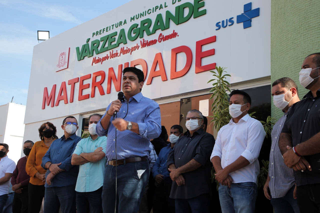 Kalil Baracat inaugura nova maternidade e destaca plano de vacinação