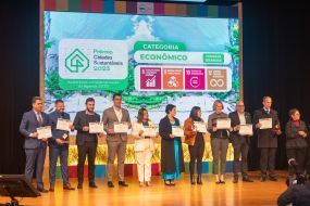 Cuiabá recebe 2 prêmios em concorrência com mais de 60 cidades