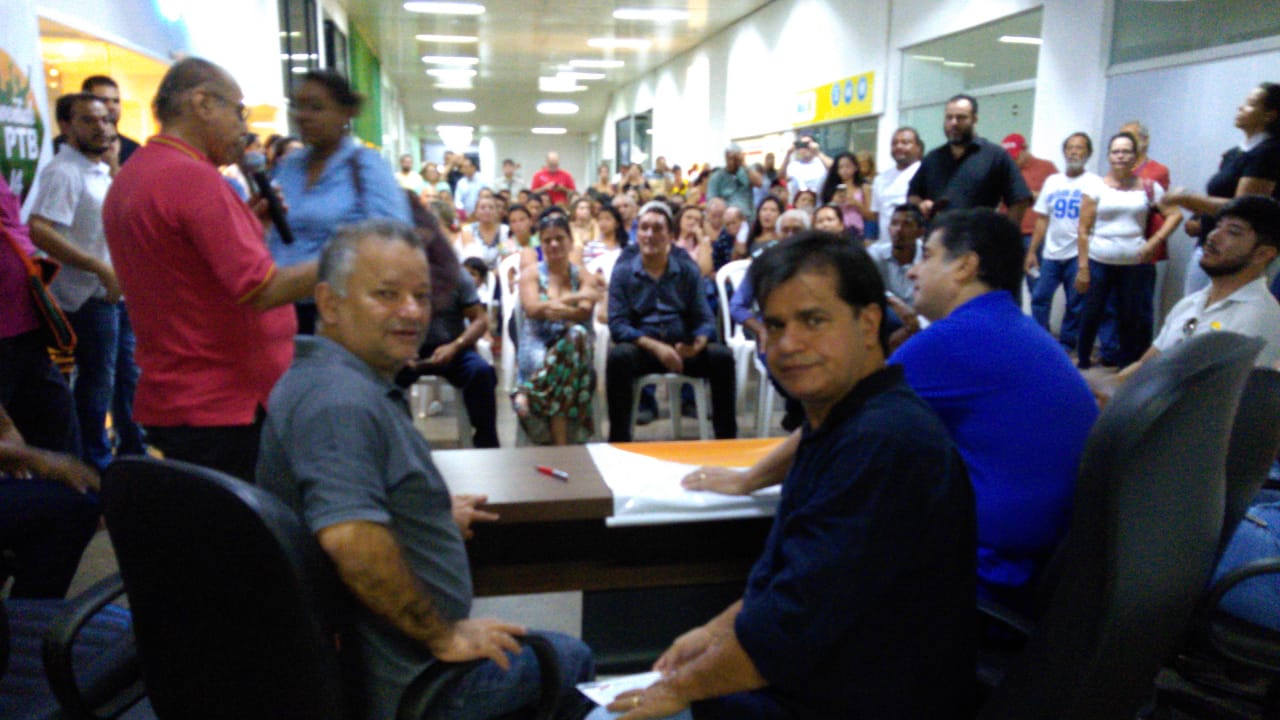 O ATO DO PTB E ALIADOS