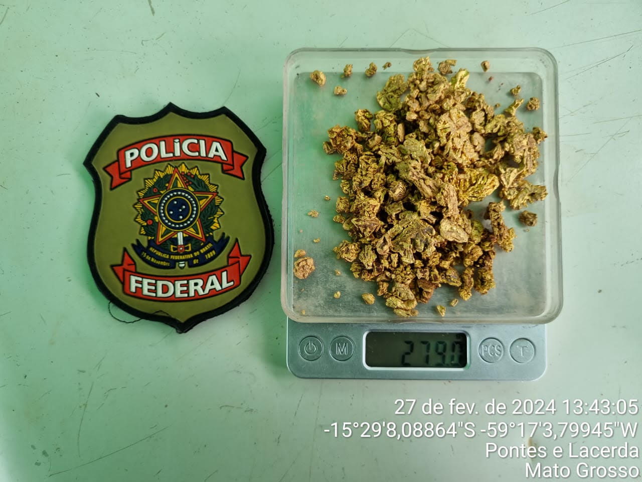 Operações da PF desmantelam esquema de garimpo ilegal em MT