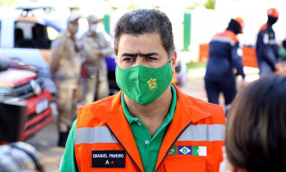 Emanuel diz que Cuiabá não será omissa e alerta sobre combate às queimadas