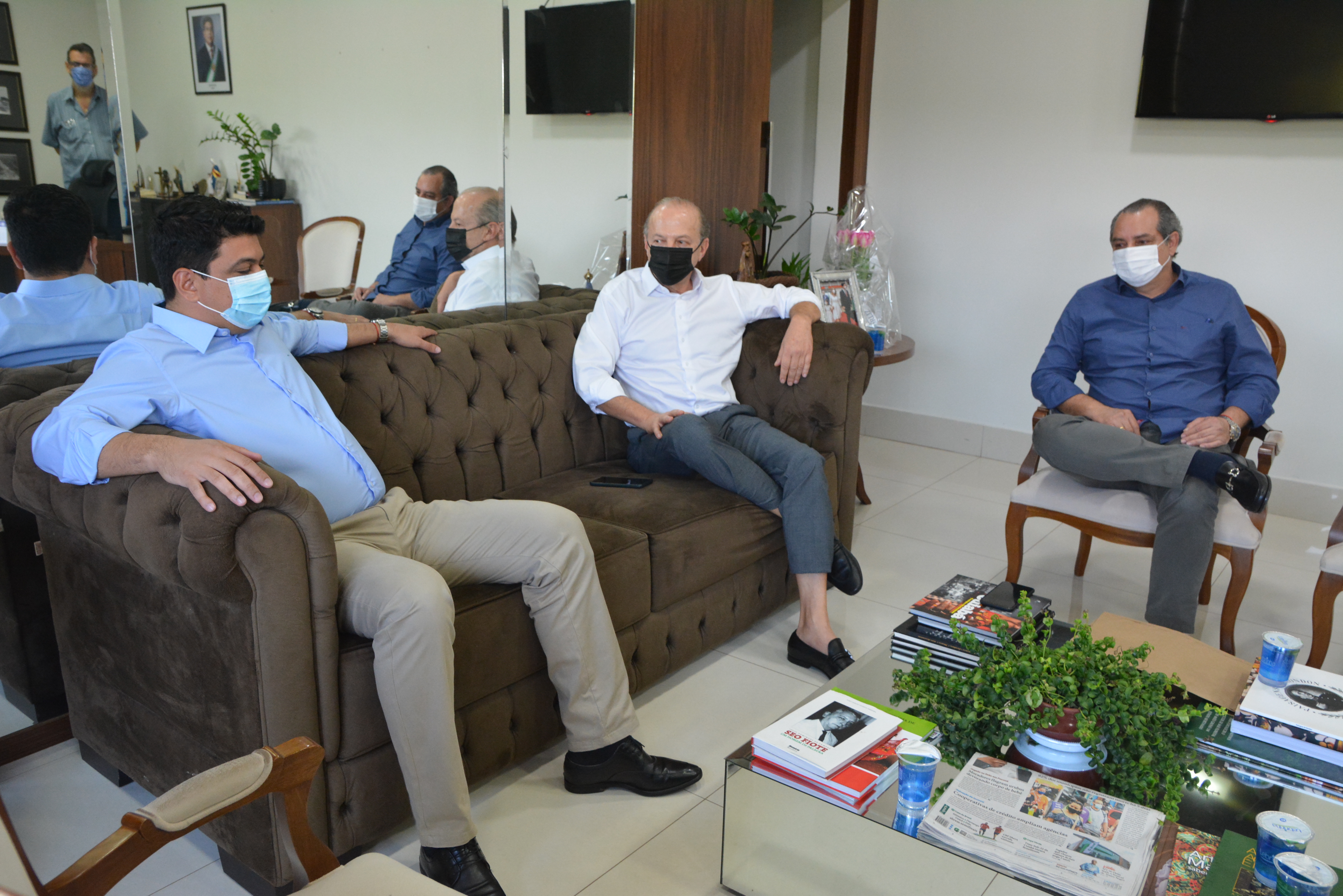 Em reunião com Kalil, Pivetta promete avançar na parceria em obras