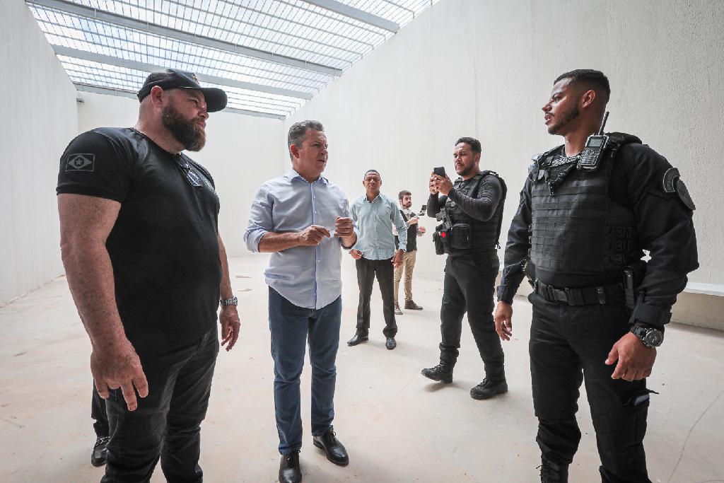 Vamos ter o mais moderno e eficiente presídio do Brasil, promete Mendes