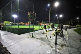 Prefeito entrega a Arena Joventino Evangelista de França