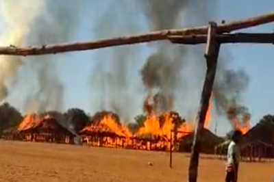 MPF pede que PF e Funai investiguem incêndio que atingiu casas em aldeia 