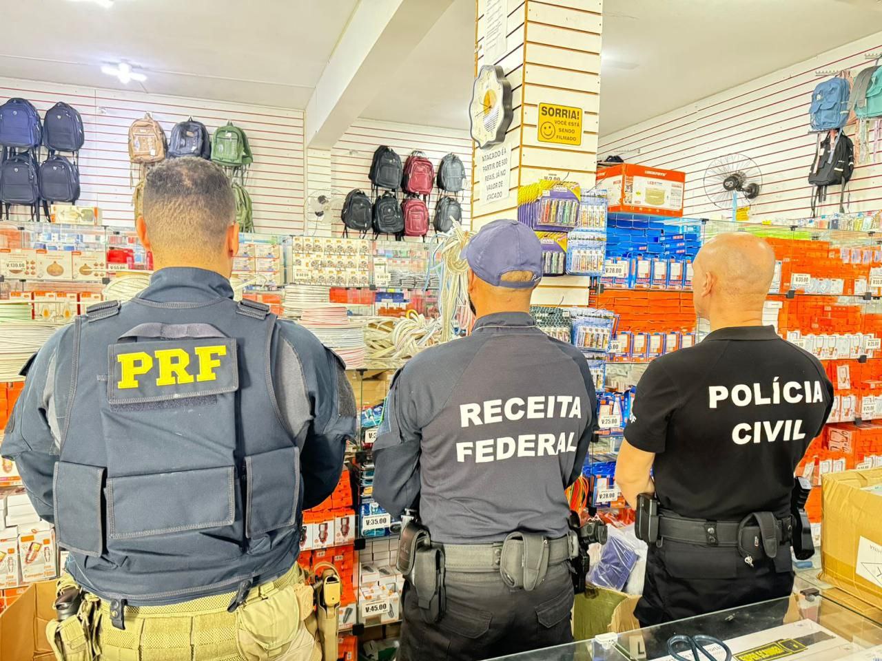 Receita Federal, Polícia Civil do DF e PRF deflagram Operação Spuria