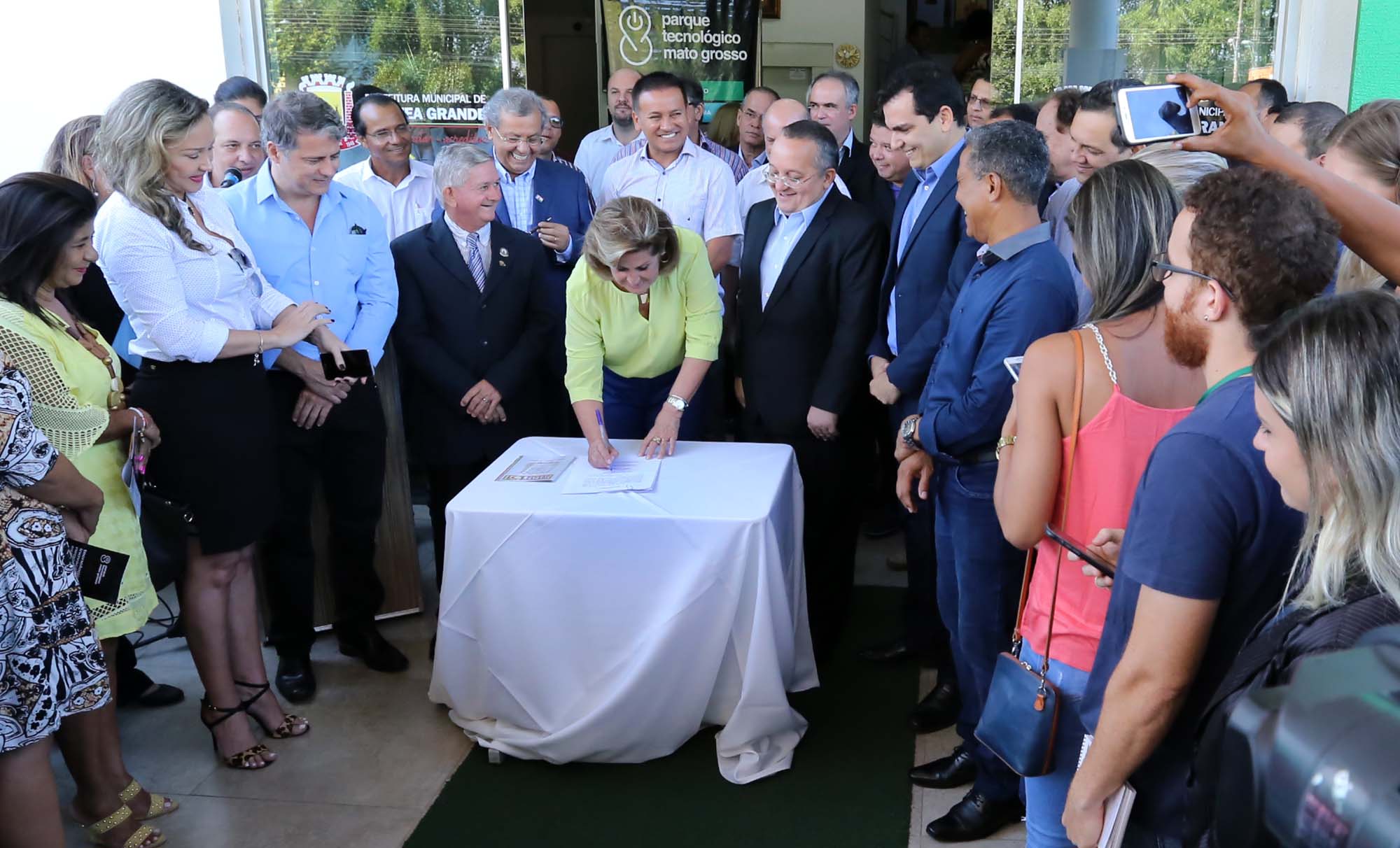 Prefeita confirma início das obras do Parque Tecnológico no mês de junho