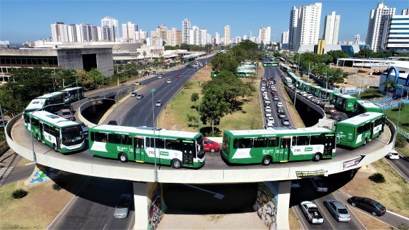 Cuiabá: destaque por modernizar frota de ônibus com ar-condicionado 