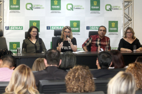 Evento que conta com palestra de Maria da Penha destaca Qualifica 300 de Cuiabá